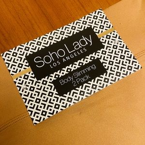 A pair of your favorite Soho Lady LA Body Slimming skirts, in tan and black!
